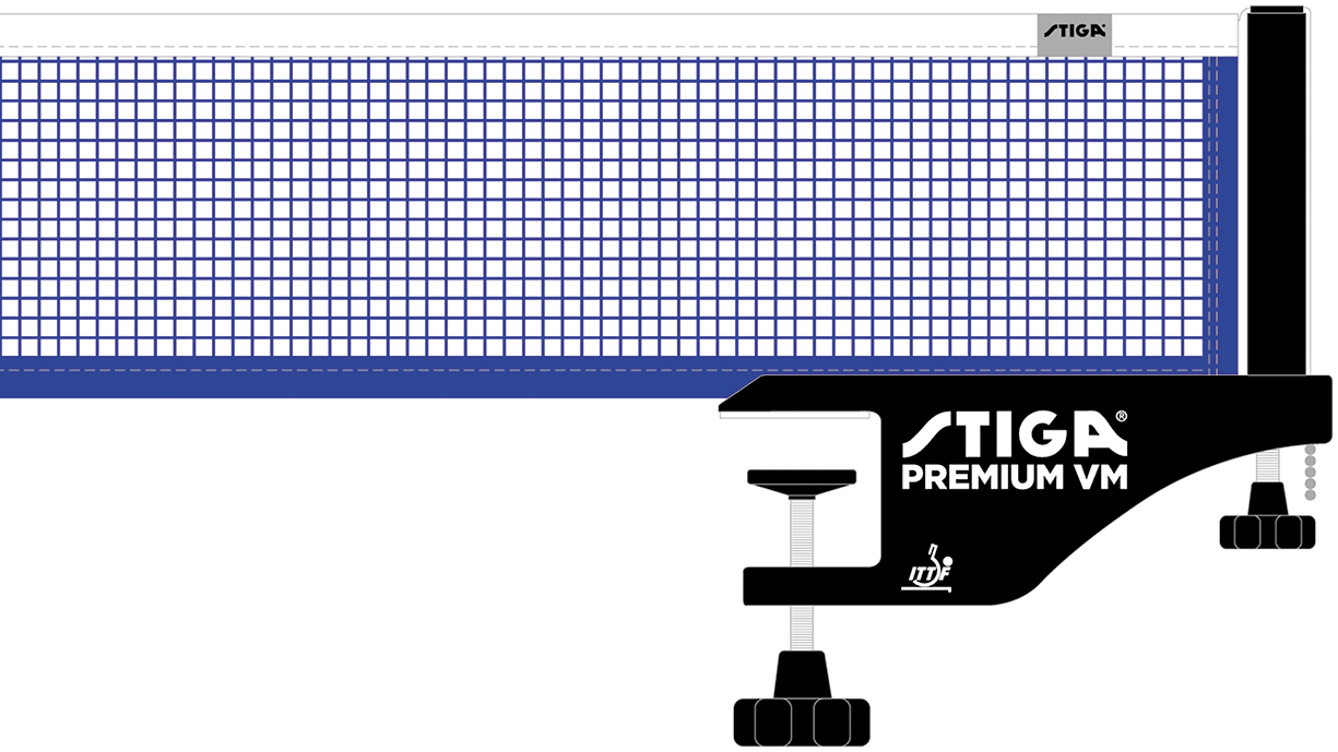 Set Net y Poste PREMIUM ITTF Stiga