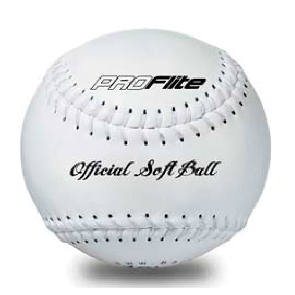 Bola de Softbol Sintética SB-550 Proflite Blanca