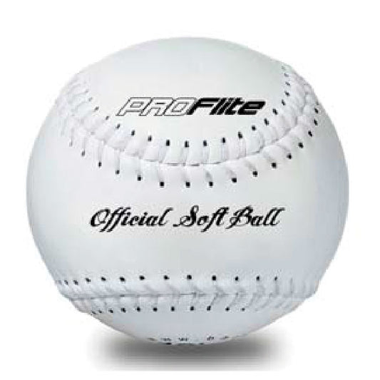 Bola de Softbol Sintética SB-550 Proflite Blanca