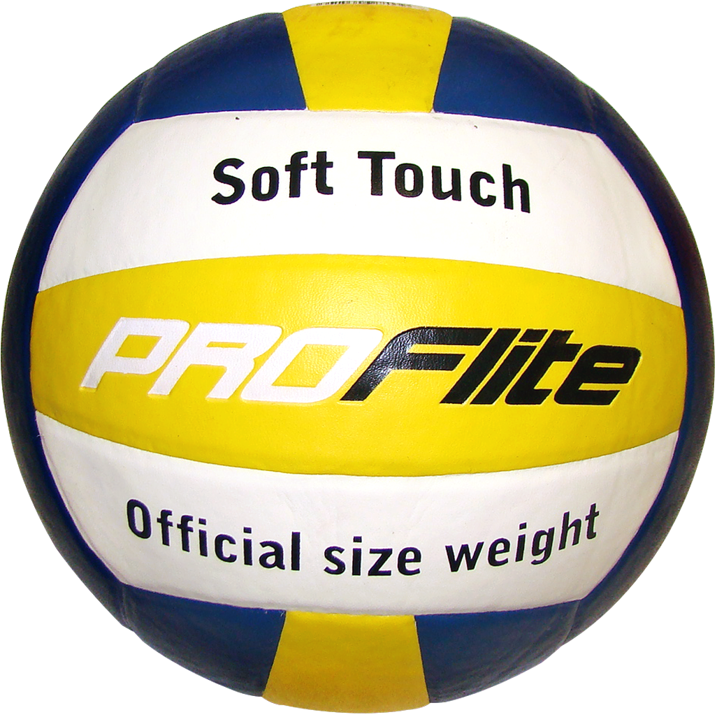 Balón Voleibol de Playa #5 Proflite V5V-PU Azul/Amarillo