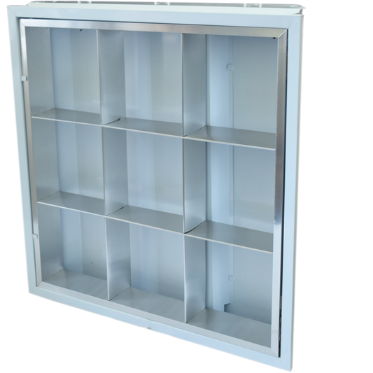 Luminaria Embutir 2x2 3 Tubos Supelux GRL2x2-3TLED-9C