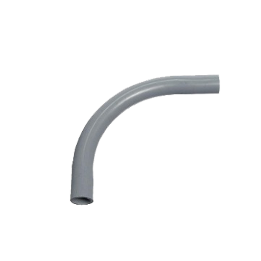 Codo PVC 1' Gris