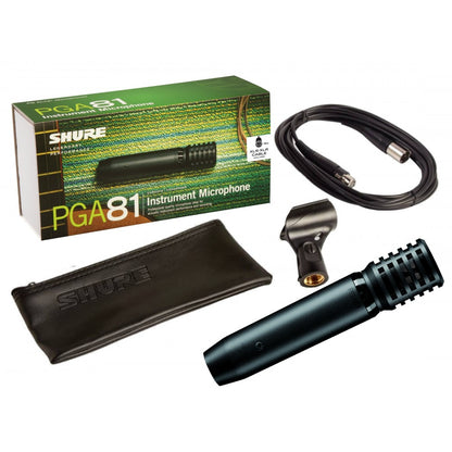 Micrófono Condensador para Instrumentos PGA81-XLR Shure