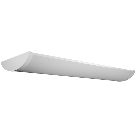 Luminaria Lineal Suspendida 2TLED Con Pantalla Oval Superlux