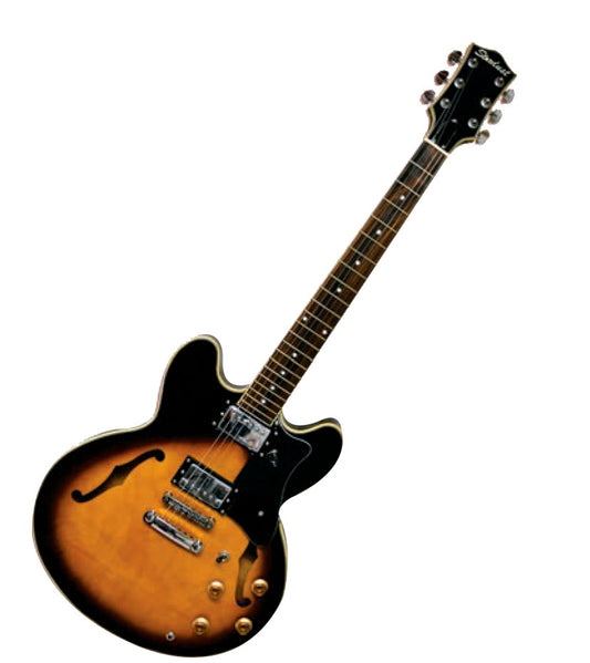 Guitarra Eléctrica Hollow Body Stardust Sunburst
