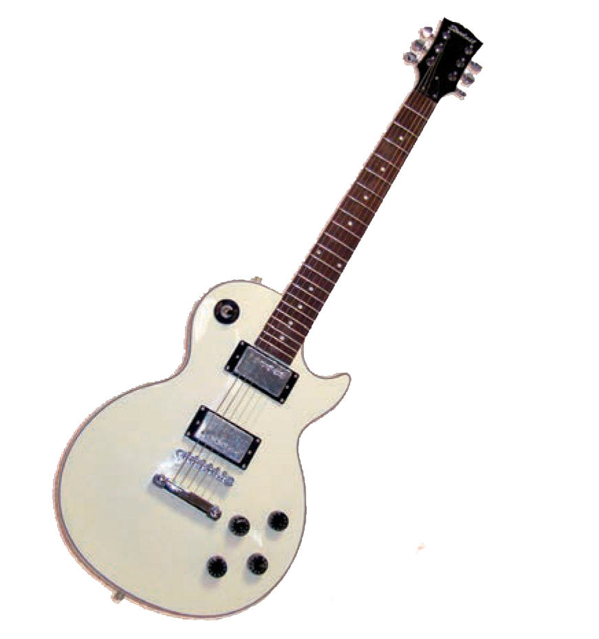 Guitarra Eléctrica Genérica Les Paul Stardust White