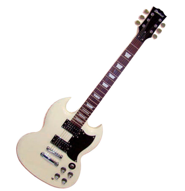 Guitarra Eléctrica Genérica SG Stardust Vintage White