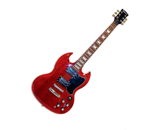 Guitarra Eléctrica Genérica SG Stardust Red Wine