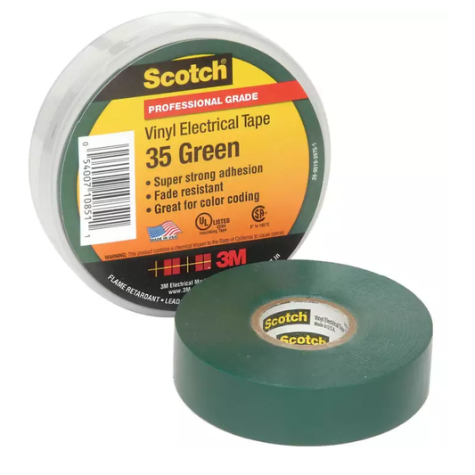 Tape 3M Super 35 Verde