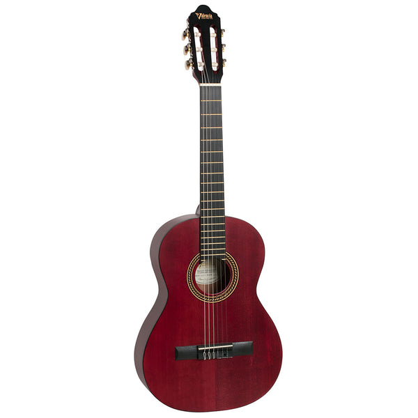 Guitarra Clásica 3/4 VC203-TWR Valencia Rojo Mate