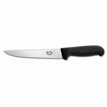 Cuchillo 25CM 5-5503-25 Fibrox Victorinox Negro
