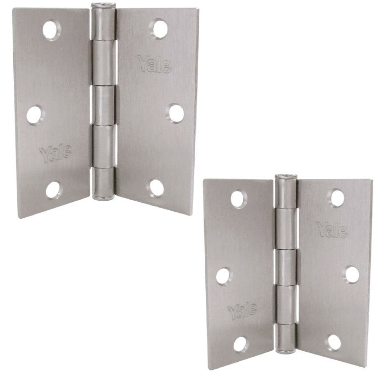 Bisagras Yale 3.5"x3.5"x2" Niquel Satinado (US15)