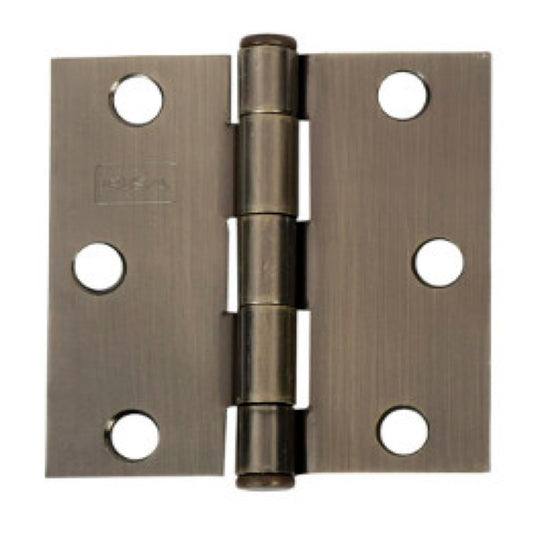 Bisagras Yale 3.5"x3.5" Latón Antiguo (US5)
