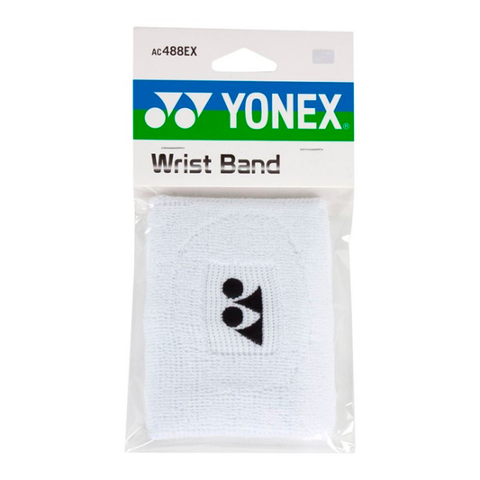 Muñequera Grande Yonex AC488EX-W Blanca