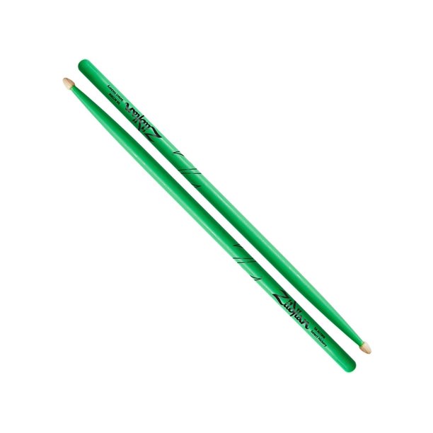 Bolillos Zildjian Z5AACDGG Neon Verde (Madera)
