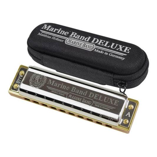 Armónica Deluxe C Marine Band Hohner