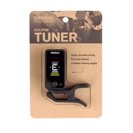 Afinador PW-CT-17BK Eclipse para Guitarra y Bajos D'Addario