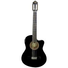Guitarra Electroacústica Valencia 4/4 VC104CE-BK Negra