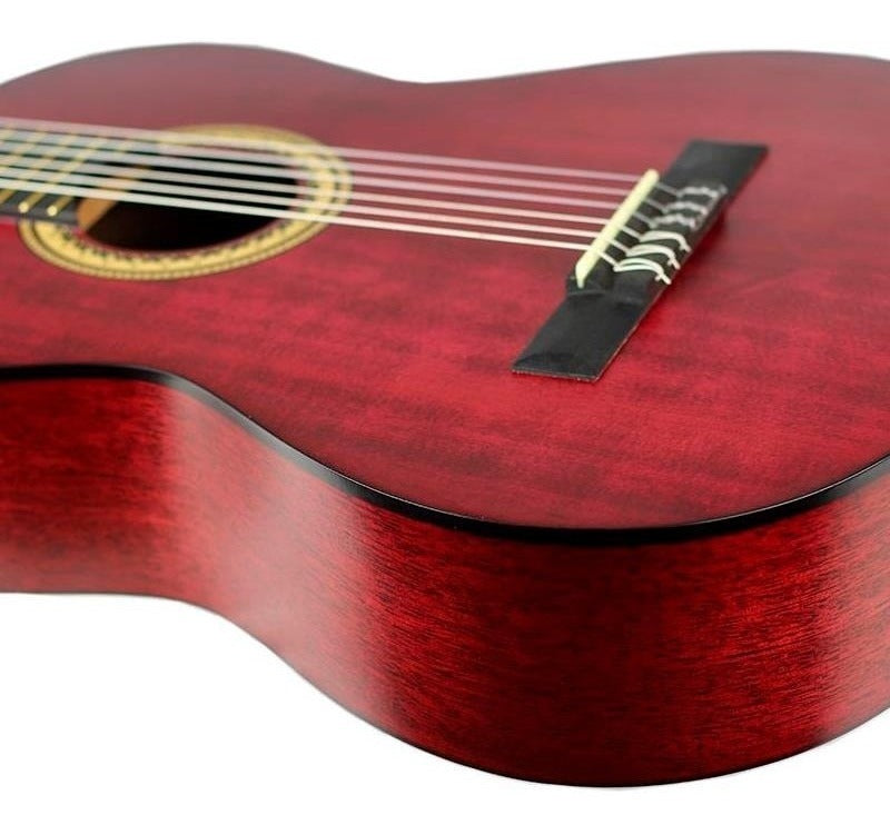 Guitarra Clásica Valencia 4/4 VC204T-WR Rojo Vino
