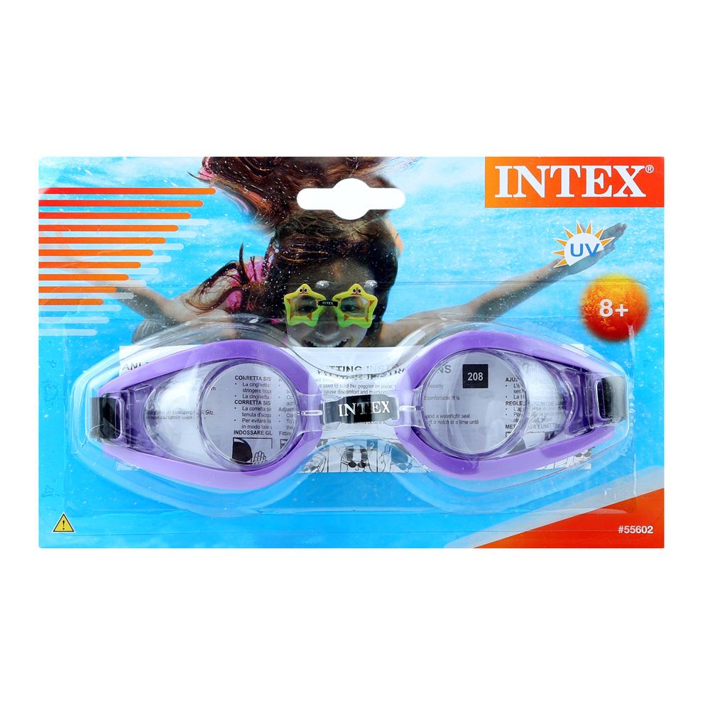 Lente de Natación Play Violeta Intex 55602