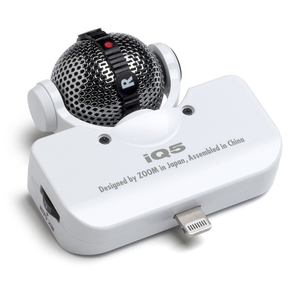Micrófono IQ5 Zoom Blanco