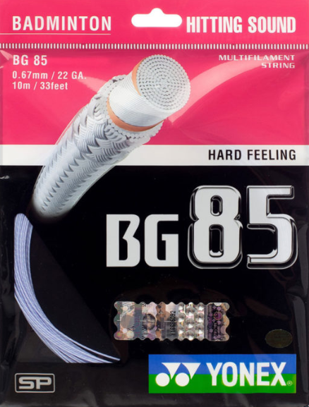 Cuerdas para Badminton Yonex BG85-BL Azul
