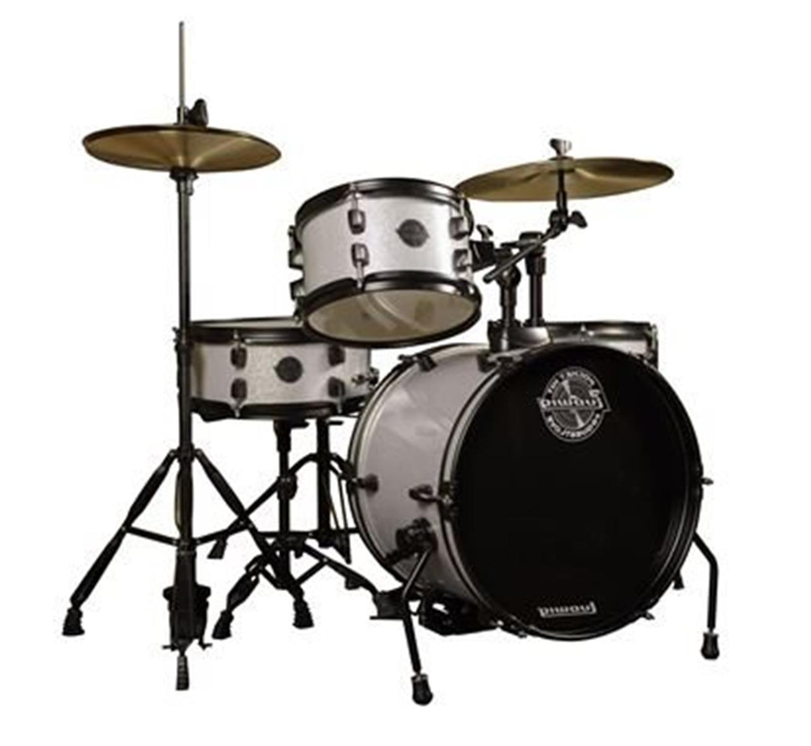 Batería Ludwig LC178X029DIR Kit Portátil de Bolsillo Blanco Sparkle