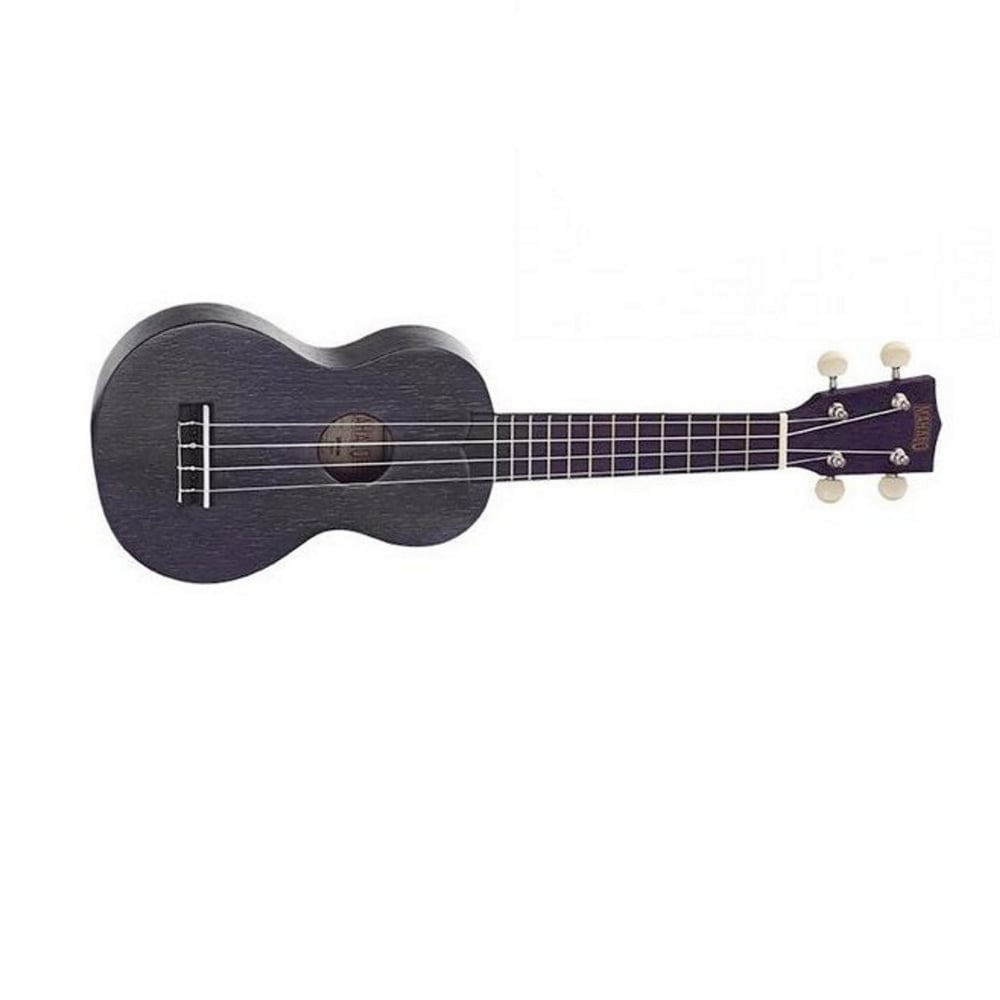 Ukelele Soprano Serie Kahiko Plus Mahalo MK1PWT-BK Negro