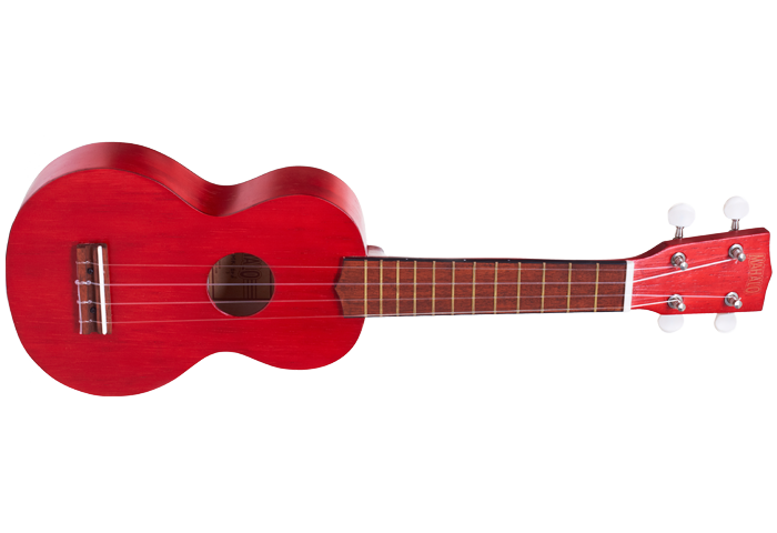 Ukelele Soprano Serie Kahiko Mahalo MK1TRD Rojo