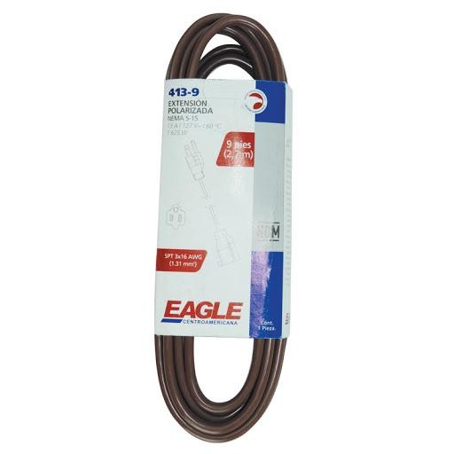 Extensión Polarizada de 9' Eagle 413-9 Marrón