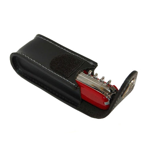 Estuche 4-0520-3 Victorinox Cinturón Piel Negro