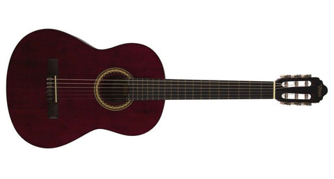 Guitarra Clásica 4/4 VC204T-WR Valencia Rojo Vino