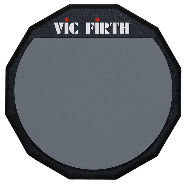 Pad VicFirth PAD6 para Práctica Batería Gris